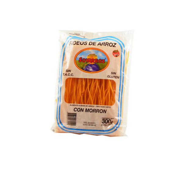 Fideos De Arroz Morron Soyarroz