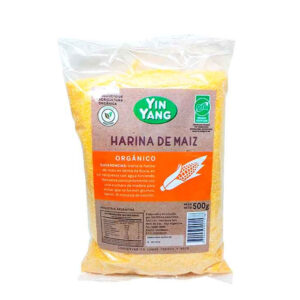 Harina De Maiz Yin Yang Organico 500 Gramos